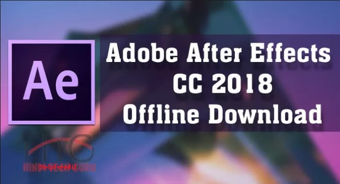 Adobe after effect cc 2018